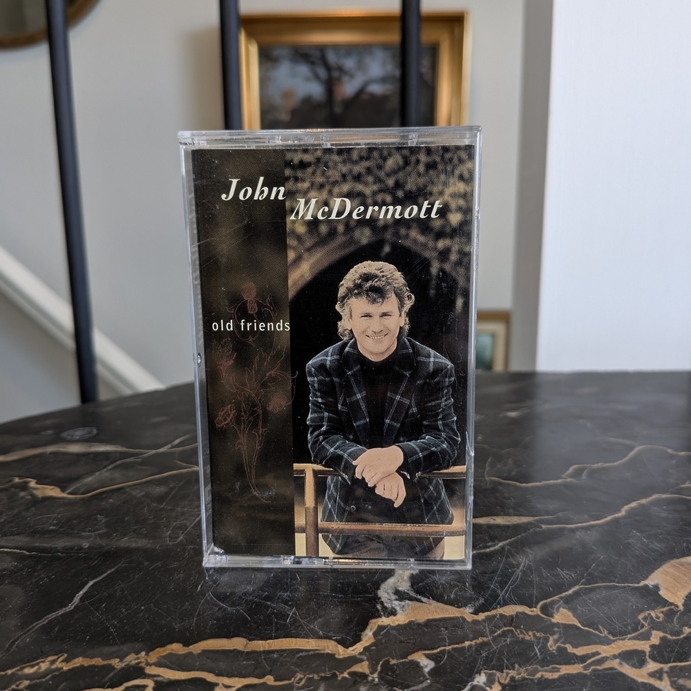 ​John McDermott - Old Friends Cassette Tape Vintage 1994 Canadian Celtic Tenor